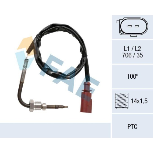 FAE Sensor, Abgastemperatur 68045