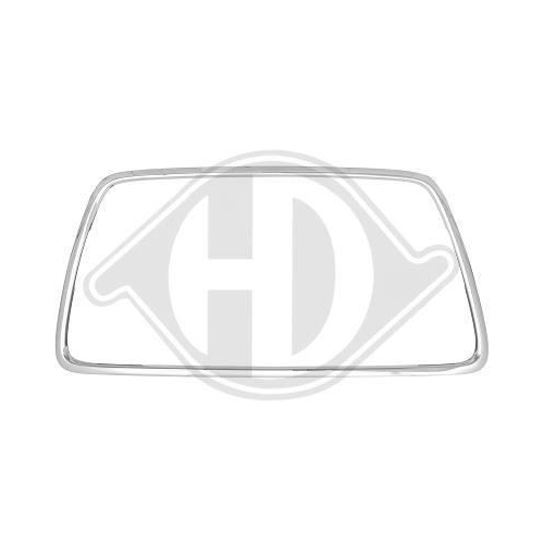 DIEDERICHS Rahmen, K&uuml;hlergitter 5808044