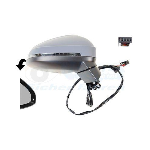 VAN WEZEL Au&szlig;enspiegel * HAGUS * 0346806