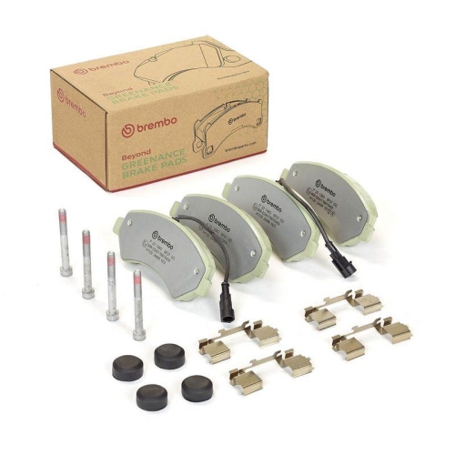 BREMBO Bremsbelagsatz, Scheibenbremse BEYOND LINE - Greenance P 23 136G