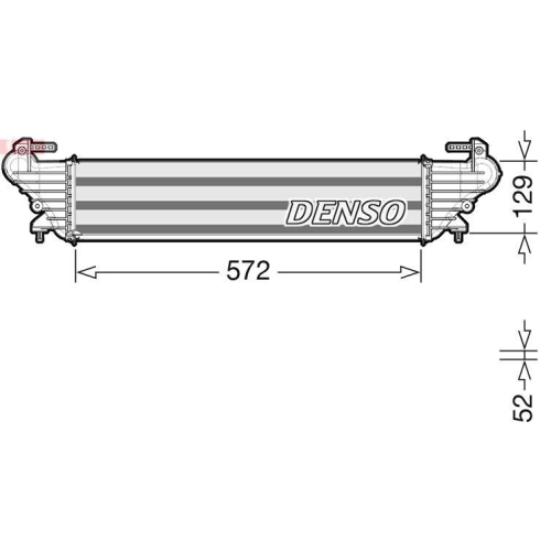 DENSO Ladeluftk&uuml;hler DIT09121
