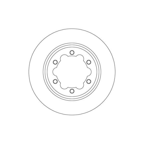 TRW Bremsscheibe TRW SINGLE