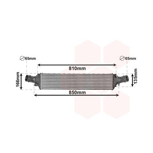VAN WEZEL Ladeluftk&uuml;hler 03004406