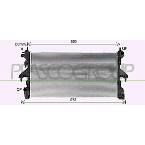 PRASCO K&uuml;hler, Motork&uuml;hlung PrascoSelection FT932R002