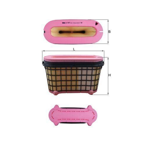 MAHLE Luftfilter LX 5437