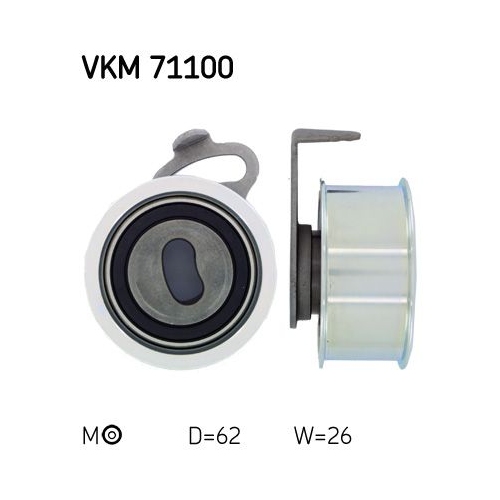 SKF Spannrolle, Zahnriemen VKM 71100