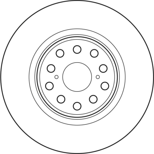 TRW Bremsscheibe TRW SINGLE