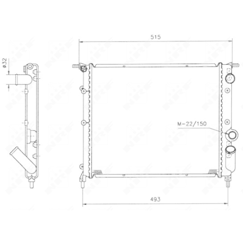 NRF K&uuml;hler, Motork&uuml;hlung 516259