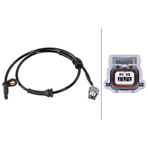 HELLA Sensor, Raddrehzahl 6PU 358 218-761