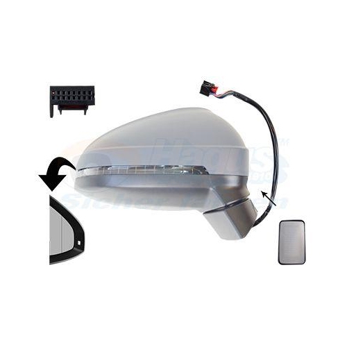 VAN WEZEL Au&szlig;enspiegel * HAGUS * 0346828