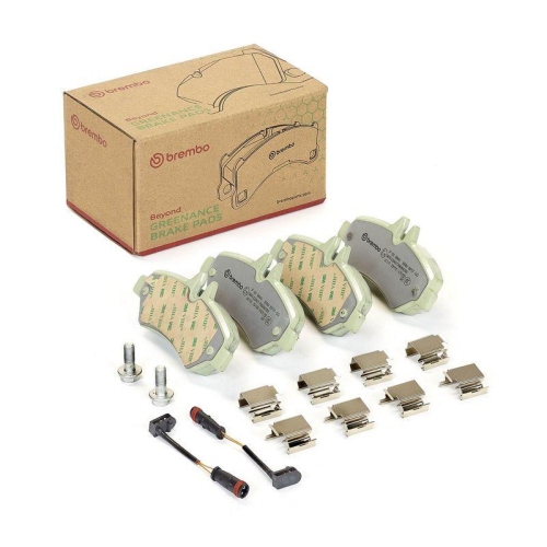 BREMBO Bremsbelagsatz, Scheibenbremse BEYOND LINE - Greenance P 50 084G