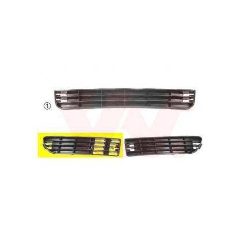 VAN WEZEL L&uuml;ftungsgitter, Sto&szlig;f&auml;nger 0314504