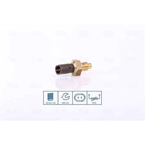 NISSENS Sensor, K&uuml;hlmitteltemperatur ** FIRST FIT ** 207075