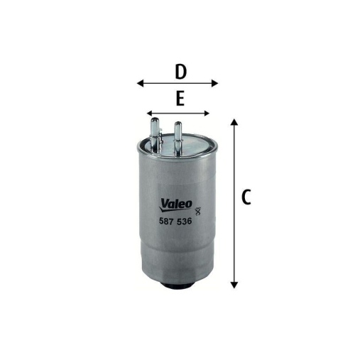 VALEO Kraftstofffilter 587536