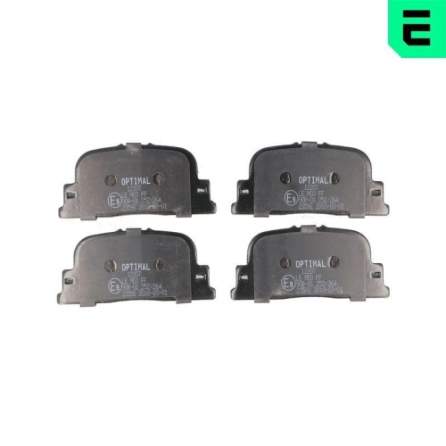 OPTIMAL Bremsbelagsatz, Scheibenbremse BP-12207