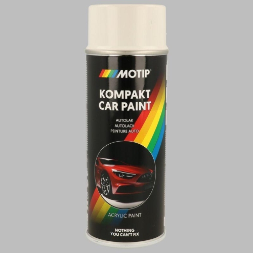 Spr&uuml;hfarbe Autolack Kompakt Spray Kompakt 45550 wei&szlig; hochgl&auml;nzend 400ml MOTIP