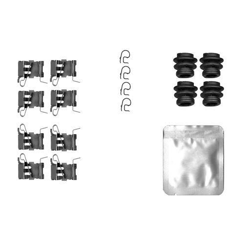 TEXTAR Zubehörsatz, Scheibenbremsbelag 82562300