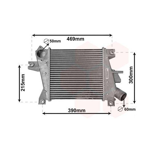 VAN WEZEL Ladeluftk&uuml;hler 13014702