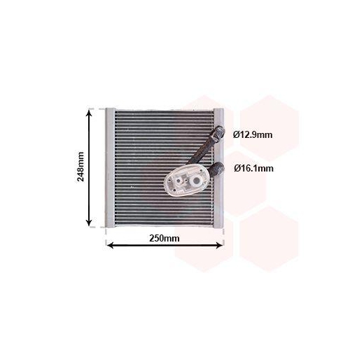 VAN WEZEL Verdampfer, Klimaanlage 5901V702