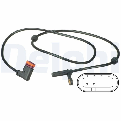 DELPHI Sensor, Raddrehzahl SS20499