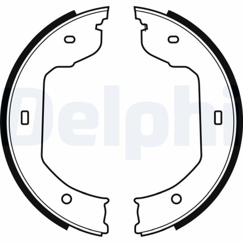 DELPHI Bremsbackensatz LS1920