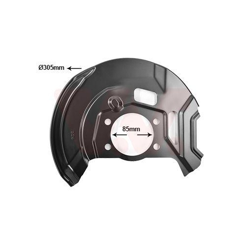 VAN WEZEL Spritzblech, Bremsscheibe 3391371