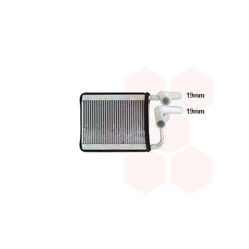 VAN WEZEL W&auml;rmetauscher, Innenraumheizung 82016706