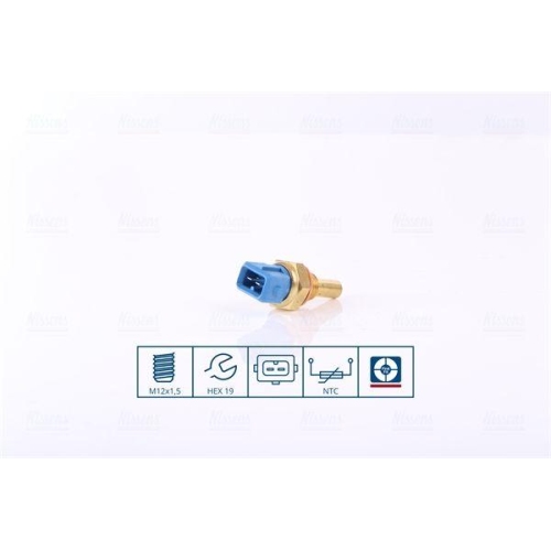 NISSENS Sensor, K&uuml;hlmitteltemperatur ** FIRST FIT ** 207076