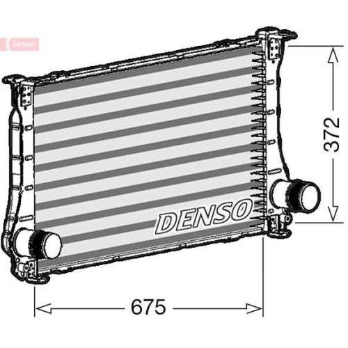DENSO Ladeluftk&uuml;hler DIT50011