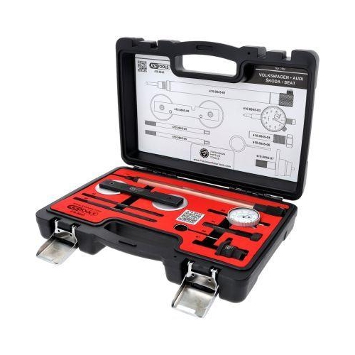 Motoreinstellwerkzeug-Satz f&uuml;r Audi, Seat, Skoda, Volkswagen, 8-tlg KS TOOLS