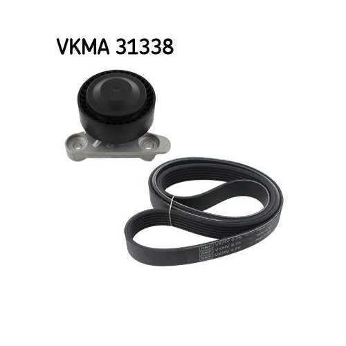 SKF Keilrippenriemensatz VKMA 31338