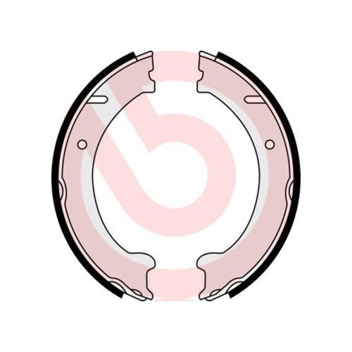 BREMBO Bremsbackensatz, Feststellbremse ESSENTIAL LINE