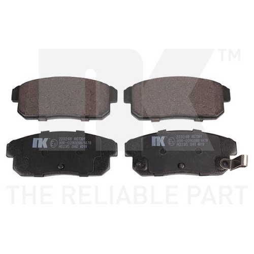 NK Bremsbelagsatz, Scheibenbremse 223248
