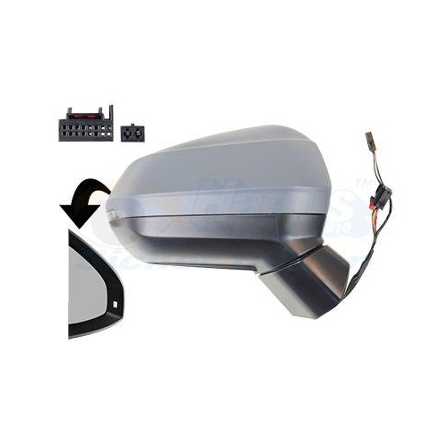 VAN WEZEL Au&szlig;enspiegel * HAGUS * 0372808