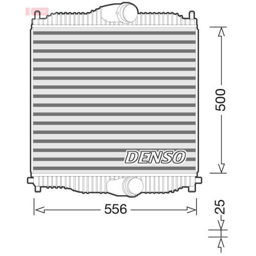 DENSO Ladeluftk&uuml;hler DIT99002
