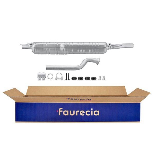 HELLA Mittelschalld&auml;mpfer Easy2Fit &ndash; PARTNERED with Faurecia 8LC 366 024-621