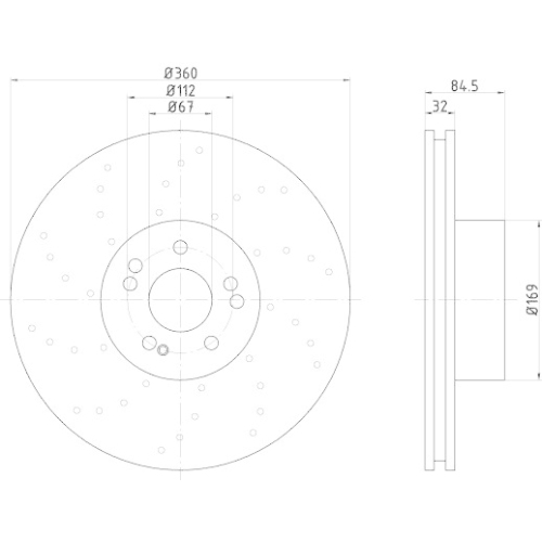 TEXTAR Bremsscheibe 92108900