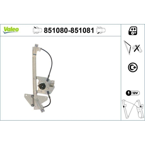 VALEO Fensterheber 851080