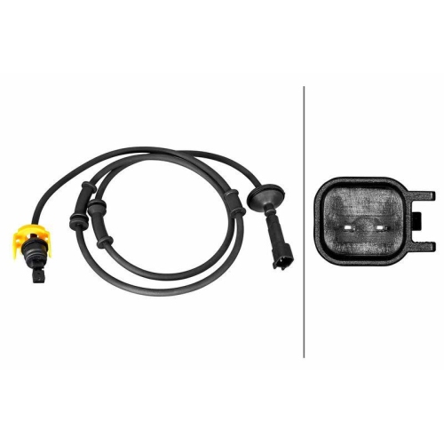 HELLA Sensor, Raddrehzahl 6PU 358 219-141