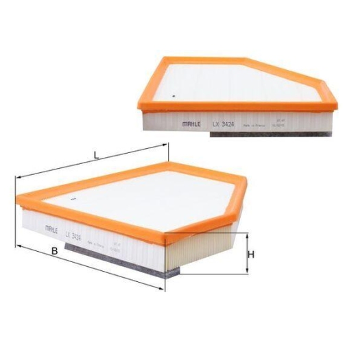MAHLE Luftfilter LX 3424
