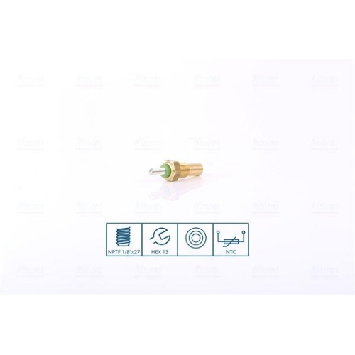 NISSENS Sensor, K&uuml;hlmitteltemperatur 207077