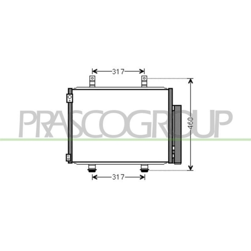 PRASCO Kondensator, Klimaanlage PrascoSelection SZ036C001