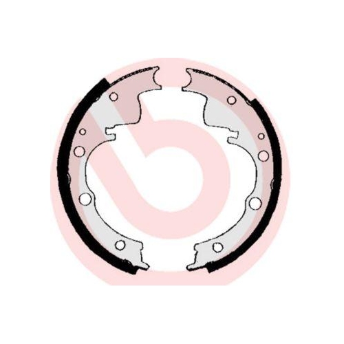 BREMBO Bremsbackensatz ESSENTIAL LINE