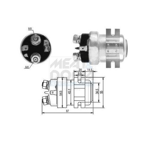 MEAT & DORIA Magnetschalter, Starter 46001