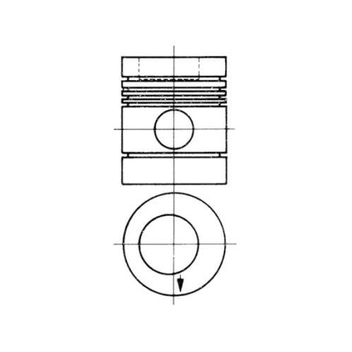 KOLBENSCHMIDT Kolben 90274840