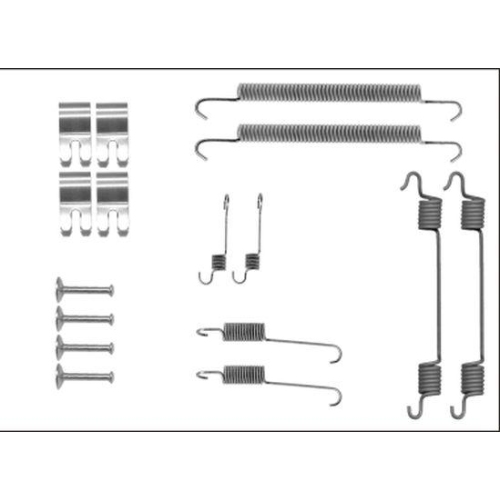 HELLA Zubeh&ouml;rsatz, Bremsbacken 8DZ 355 205-841