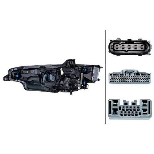 HELLA Hauptscheinwerfer 1EX 013 508-921