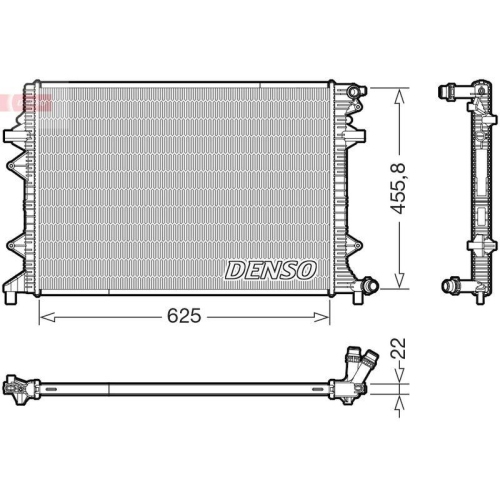 DENSO K&uuml;hler, Motork&uuml;hlung DRM32066