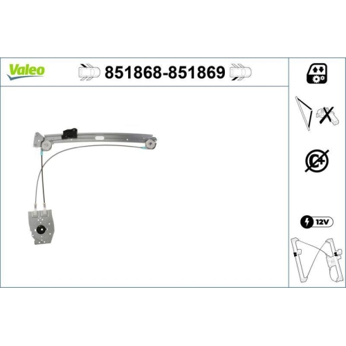 VALEO Fensterheber 851868