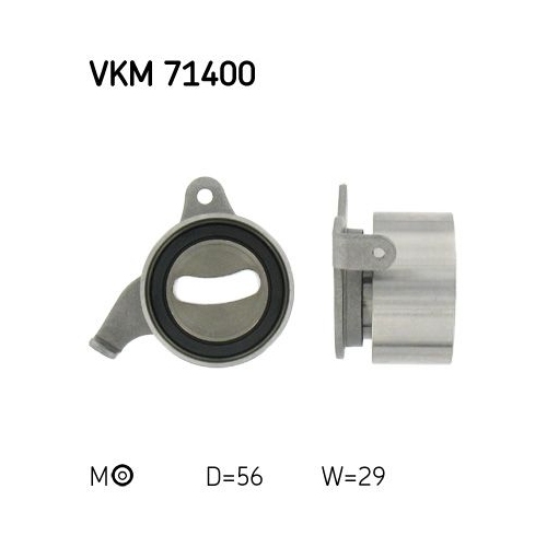 SKF Spannrolle, Zahnriemen VKM 71400